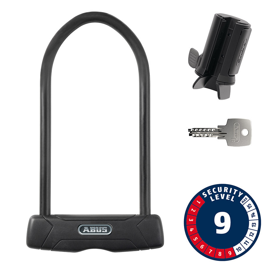 Abus, Granit 460, U-Lock, Key, 12mm, 15.0cm x 30.0cm, 5.9'' x 11.8", USH, Black