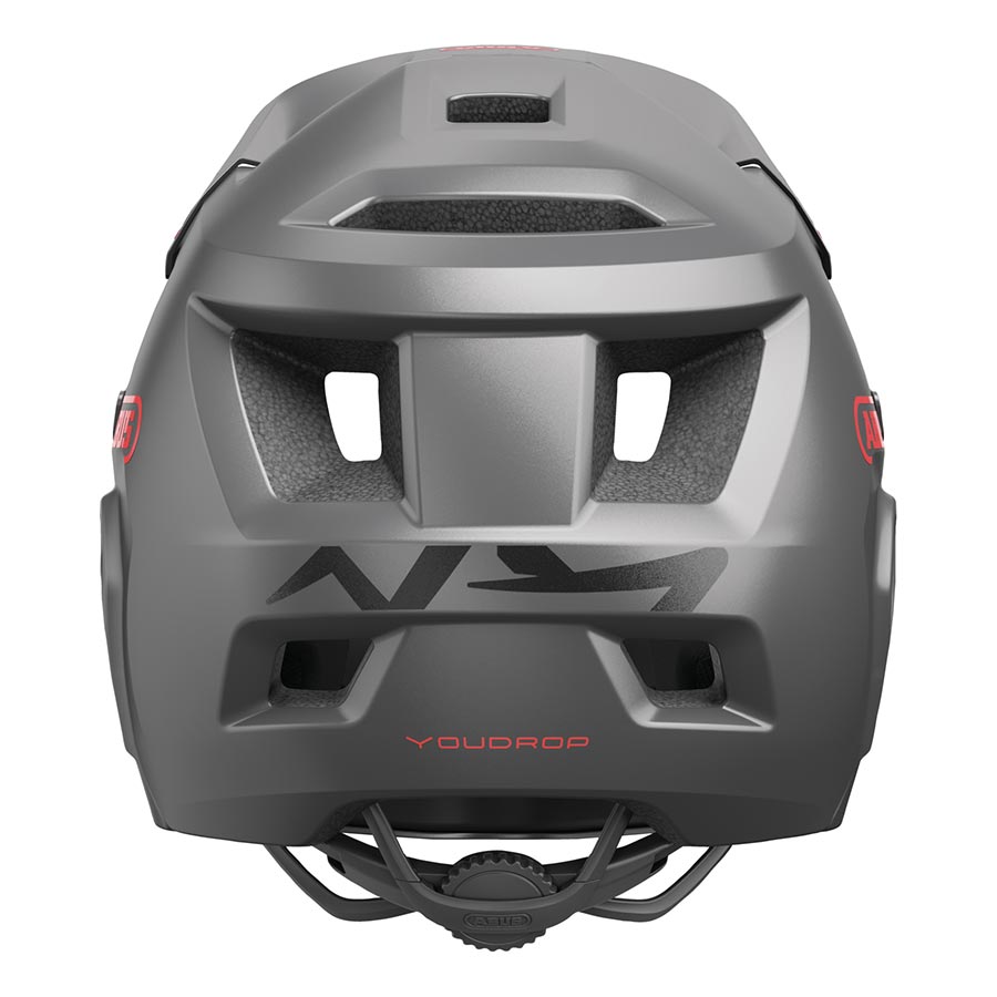 Abus, YouDrop FF, Mountain Helmet, Ti Silver, S, 48 - 55cm