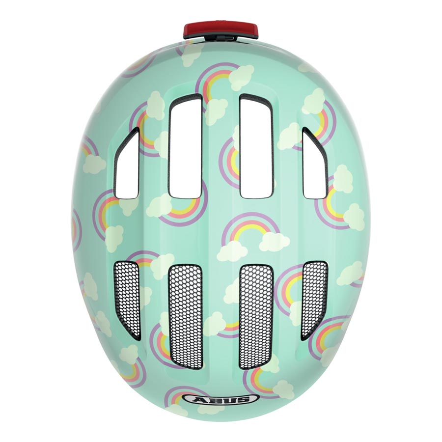 Abus, Smiley 3.0 LED, Helmet, Blue Rainbow, S, 45 - 50cm