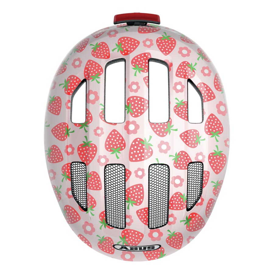 Abus, Smiley 3.0 LED, Helmet, Rose Strawberry, S, 45 - 50cm