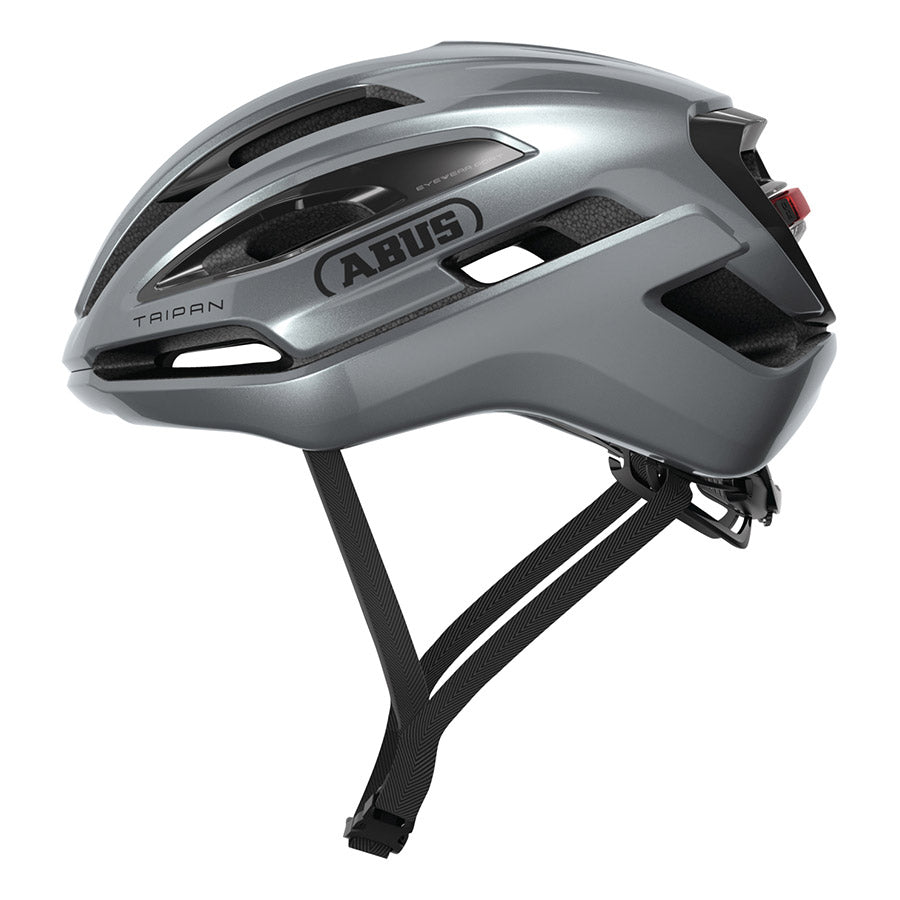 Abus, Taipan LED, Helmet, M, 54 - 58cm, Graphite Silver