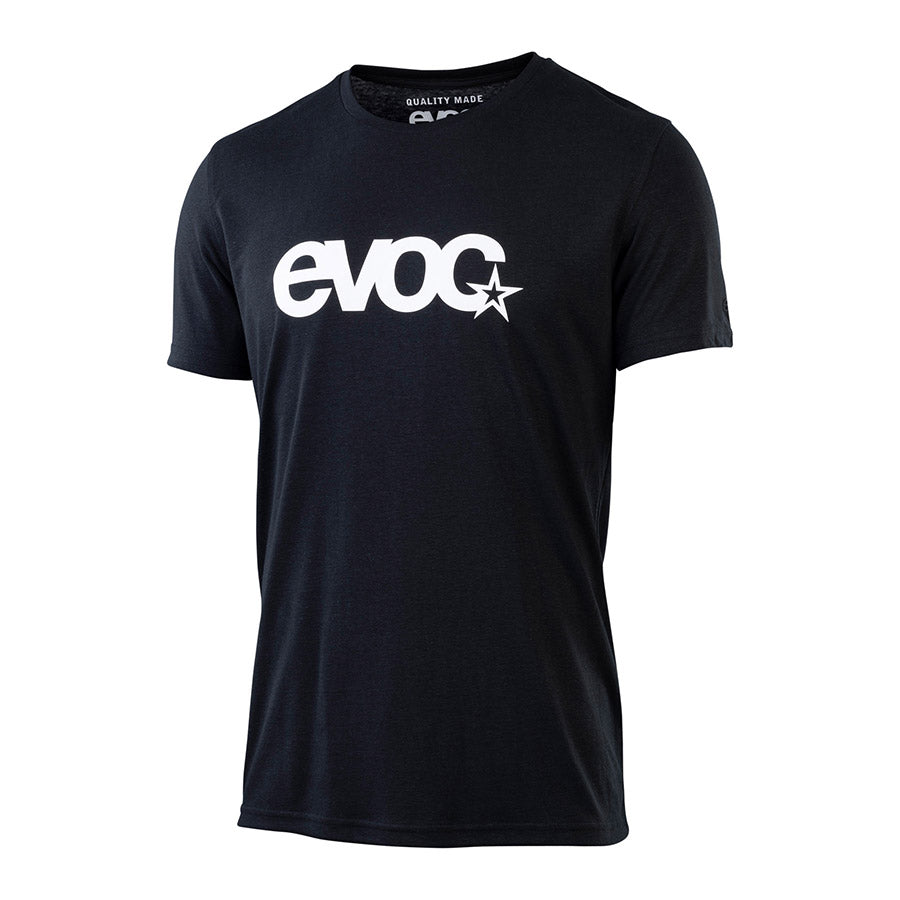 EVOC, T-shirt Logo Men, Black, S
