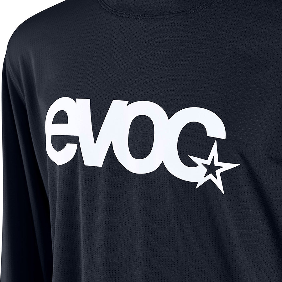 EVOC, Kids Jersey, Youth Jersey, Long Sleeve, Black, JS