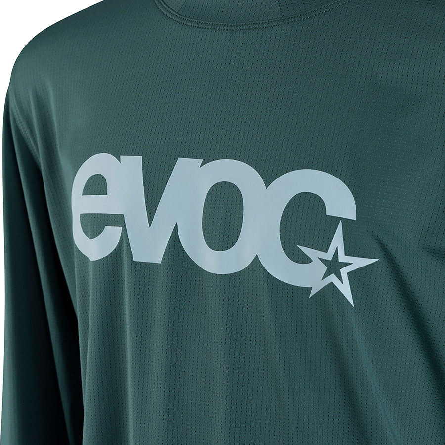 EVOC, Kids Jersey, Youth Jersey, Long Sleeve, Green, JS