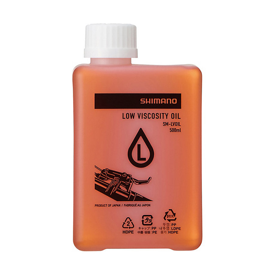 Shimano, SM-LVOIL, Low Viscosity Mineral Oil, 500ml, ISMLVOIL05