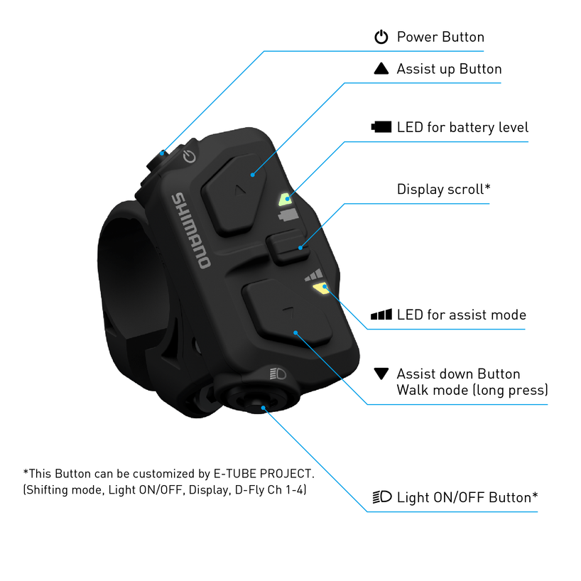 Interrupteur Shimano STEPS SW-EN600