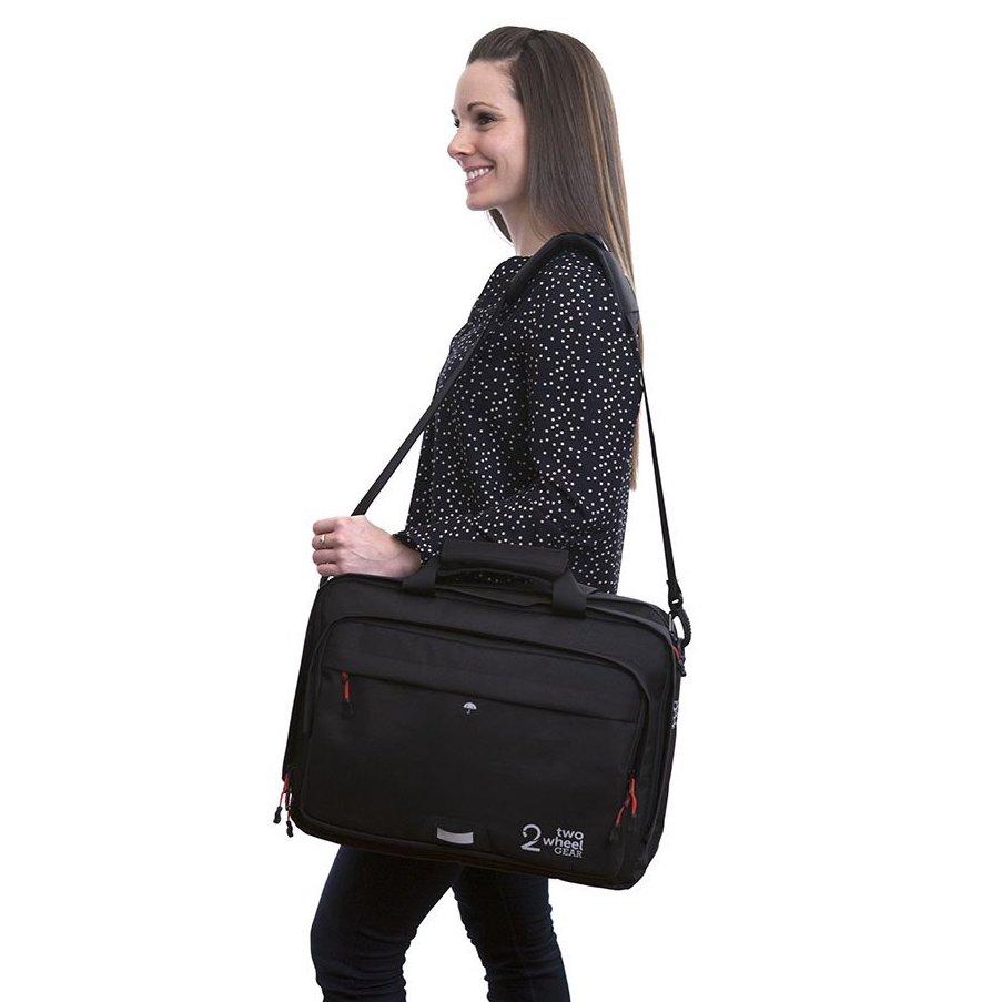Two Wheel Gear's Pannier Briefcase Convertible | OHM Electric Bikes Parts & Accessories Two Wheel Gear