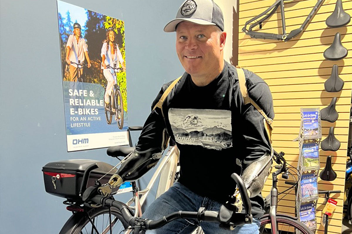 Pioneering Bicycle Braking System for Dual Arm Amputee Riders