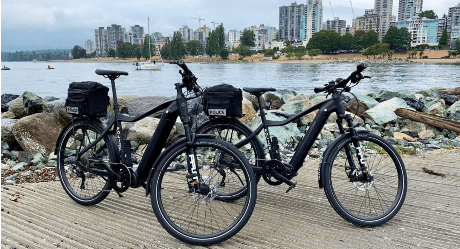 OHM Supplies Vancouver Police Department with E-Bikes for Pilot Project