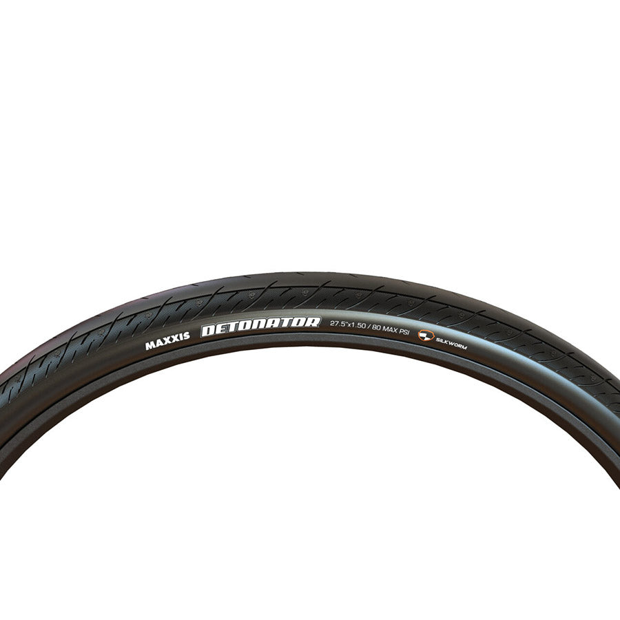 Maxxis, Detonator, Hybrid Tire, 700x25C, Wire, Clincher, Single, 60TPI, Black