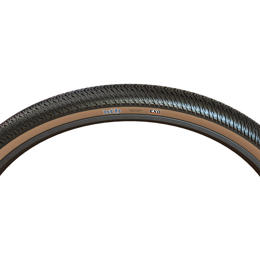 Maxxis, DTH, 26''x2.30, Folding, Clincher, Single, EXO, 60TPI, Tanwall