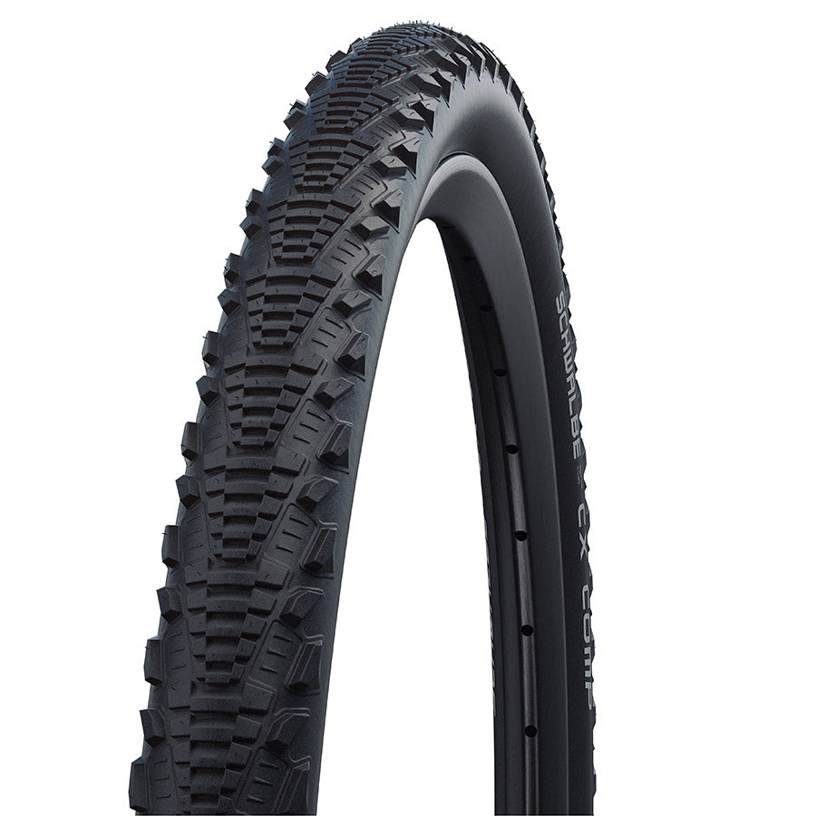 Schwalbe, CX Comp, Gravel Tire, 700x38C, Wire, Clincher, SBC, K-Guard, 50TPI, Black