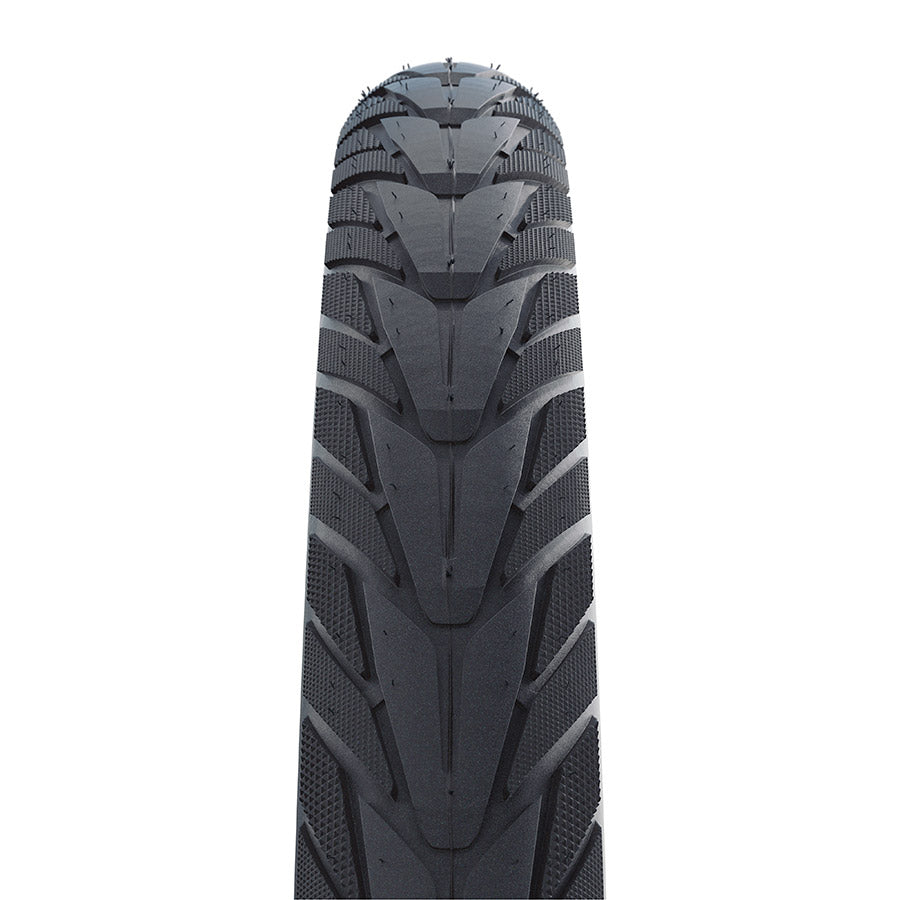 Schwalbe, Energizer Plus, Hybrid Tire, 28x1.75, Wire, Clincher, Addix E, TwinSkin, 67TPI, Black