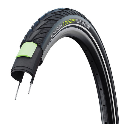 Schwalbe, Energizer Plus, Hybrid Tire, 27.5x2.00, Wire, Clincher, Addix E, TwinSkin, 67TPI, Black