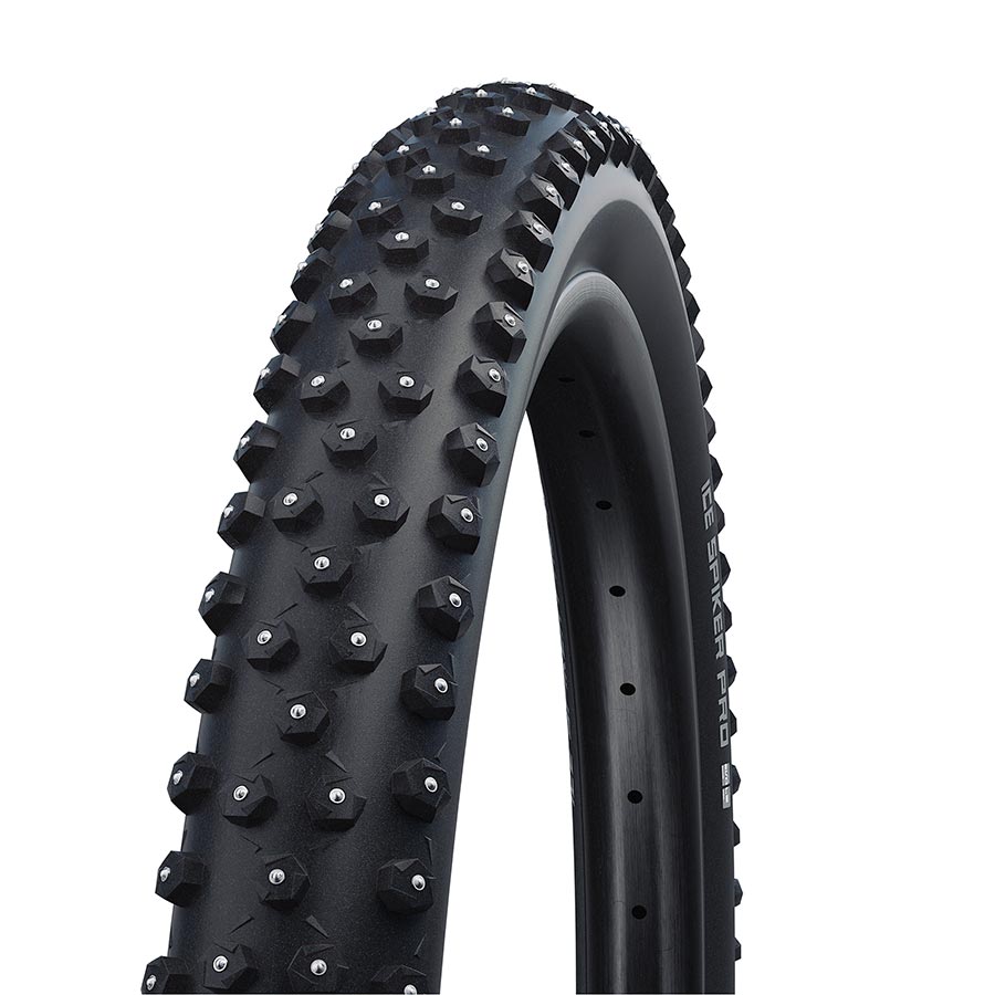 Schwalbe, Ice Spiker Pro, Winter Tire, 29''x2.60, Folding, Clincher, Winter, DD, Raceguard, 67TPI, Black