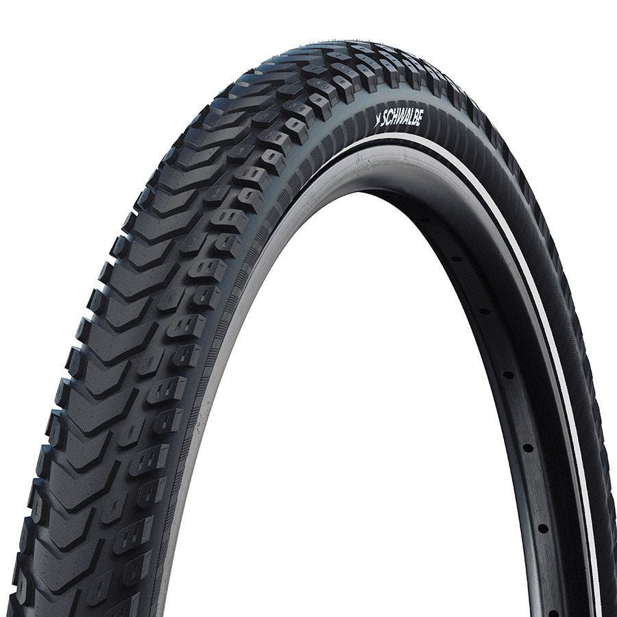 Schwalbe, Marathon Mondial, Hybrid Tire, 26''x2.00, Wire, Clincher, Perf. RaceGuard, 67TPI, Black