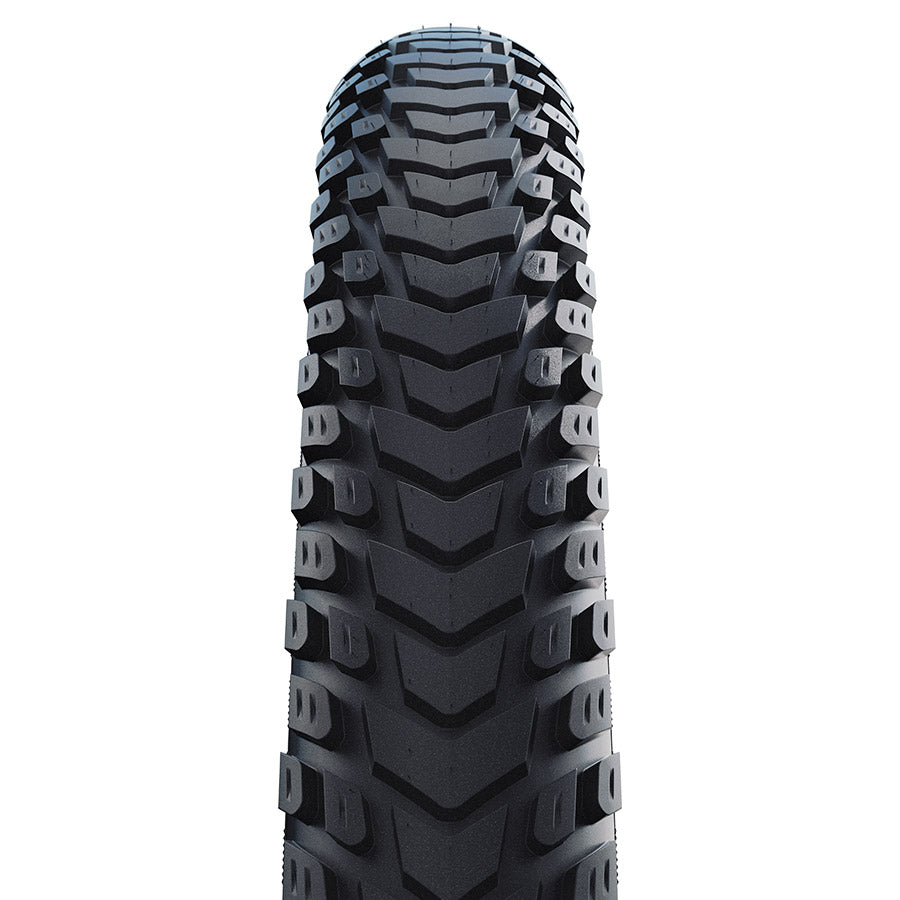 Schwalbe, Marathon Mondial, Hybrid Tire, 26''x2.00, Wire, Clincher, Perf. RaceGuard, 67TPI, Black