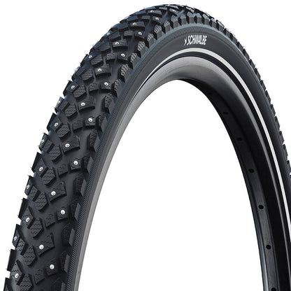 Schwalbe, Marathon Winter Plus, Tire, 700x35C, Wire, Clincher, Winter, SmartGuard, 67TPI, Black