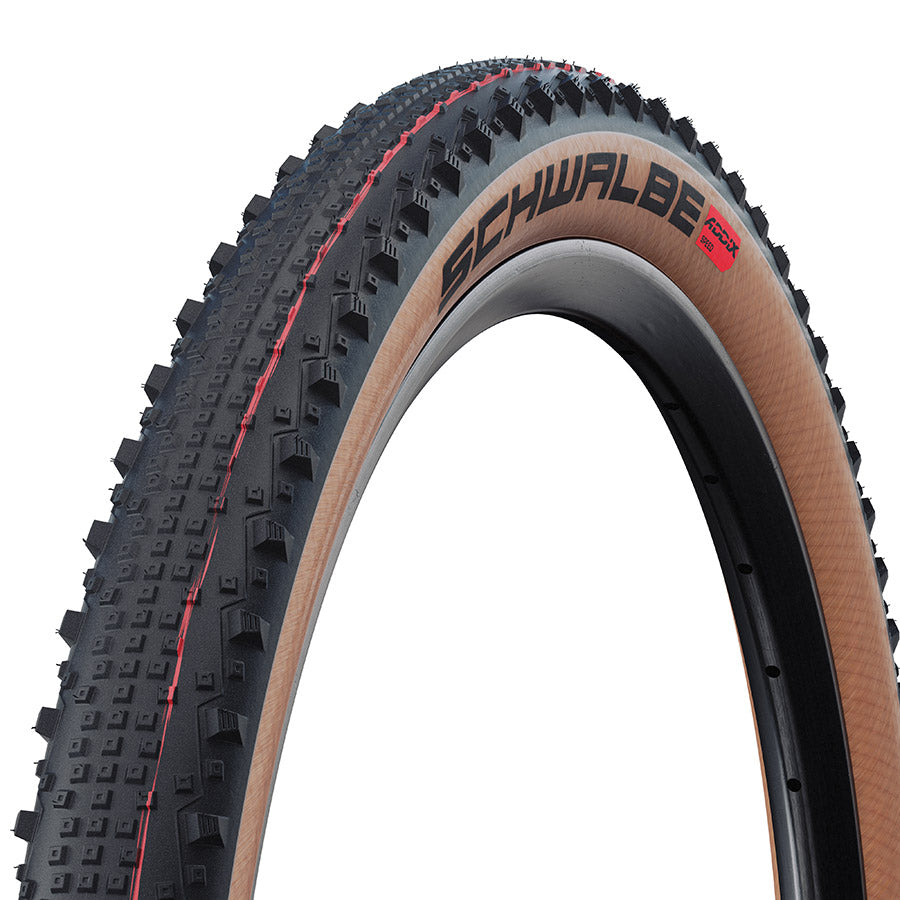 Schwalbe, Thunder Burt, Mountain Tire, 29x2.10, Folding, Tubeless Ready, Addix Speed, Super Race, 67TPI, Transparent Skinwall