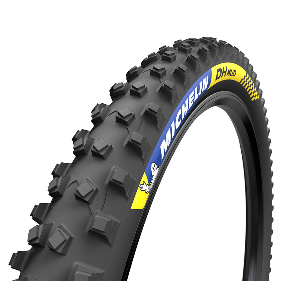 Michelin, DH Mud, Mountain Tire, 27.5"x2.30, Folding, Tubeless Ready, MAGI-X, Black