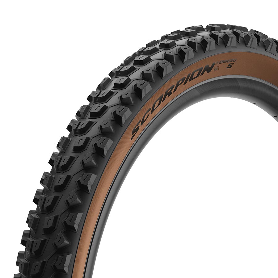 Pirelli, Scorpion Enduro S, Mountain Tire, 29''x2.40, Folding, Tubeless Ready, SmartGRIP Gravity, ProWALL, 60TPI, Tanwall