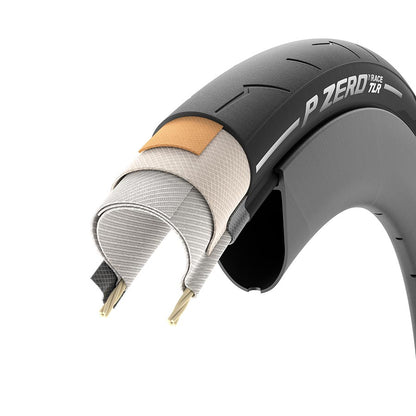 Pirelli, PZero Race TLR, Road Tire, 700x30C, Folding, Tubeless Ready, SmartEVO, 127TPI, Black, Made in Italy