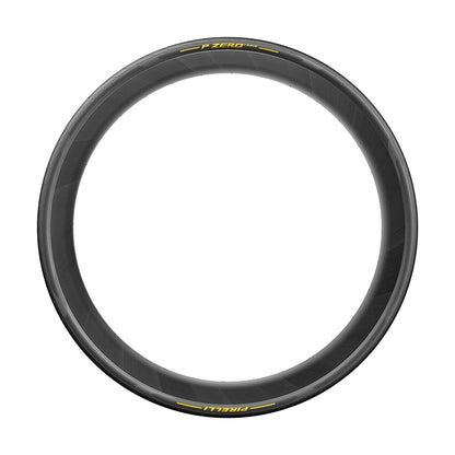 Pirelli, PZero Race, Road Tire, 700x28C, Folding, Clincher, SmartEVO, TechBELT, 127TPI, Yellow, Made in Italy