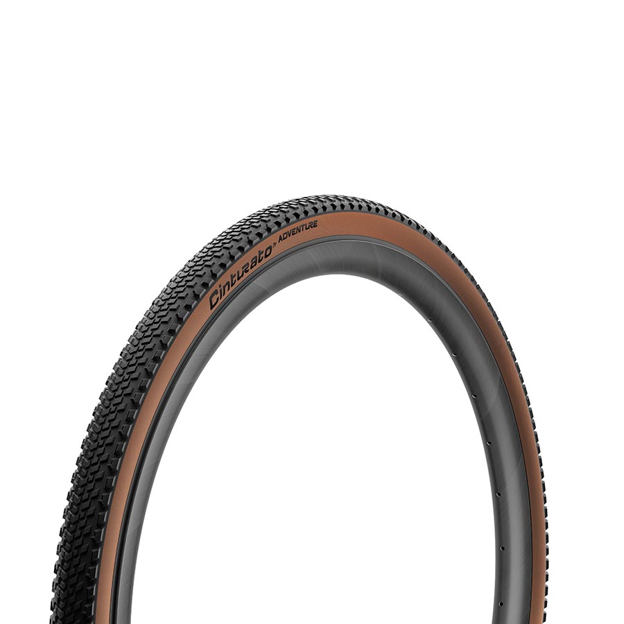 Pirelli, Cinturato Adventure, Gravel Tire, 700x45C, Tanwall