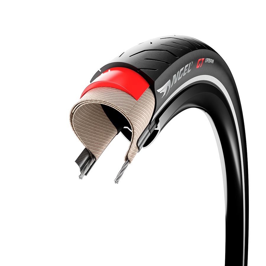 Pirelli, Angel GT Urban, Hybrid Tire, 700x47C, Black