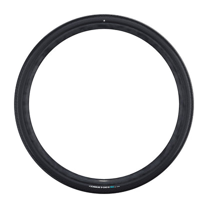 Schwalbe, G-One RS Pro, Gravel Tire, 700x43, Folding, Tubeless Ready, Addix Race, V-Guard, 67TPI, Black