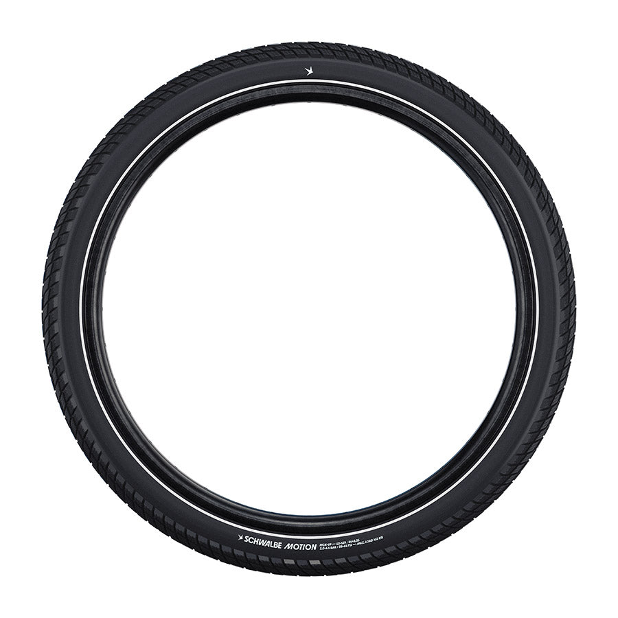 Schwalbe, PICK-UP, Hybrid Tire, 20''x2.35, Wire, Clincher, Addix E, Super Defense, 2x67TPI, Black