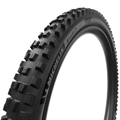 Michelin, E-WILD RACING LINE Front, Mountain Tire, 29"x2.40, Folding, Tubeless Ready, MAGI-X, 4x55, Black