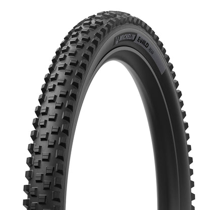 Michelin, E-WILD RACING LINE Rear, Mountain Tire, 27.5"x2.60, Folding, Tubeless Ready, MAGI-X, 4x55, Black