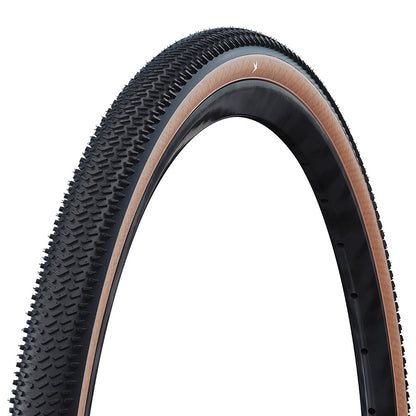 Schwalbe, G-One R Pro, Gravel Tire, 700x50C, Tubeless Ready, Addix Race, V-Guard, 67TPI, Transparent Skinwall