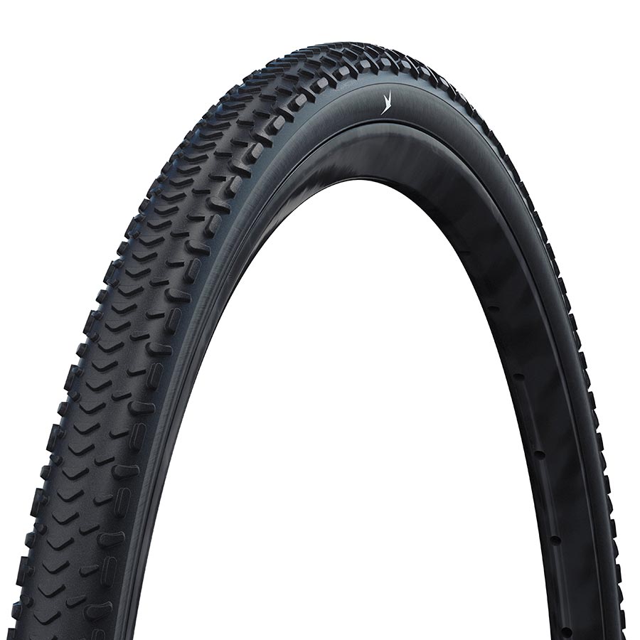 Schwalbe, G-One RX Pro, Gravel Tire, 28x1.70, Folding, Tubeless Ready, V-Guard, Black