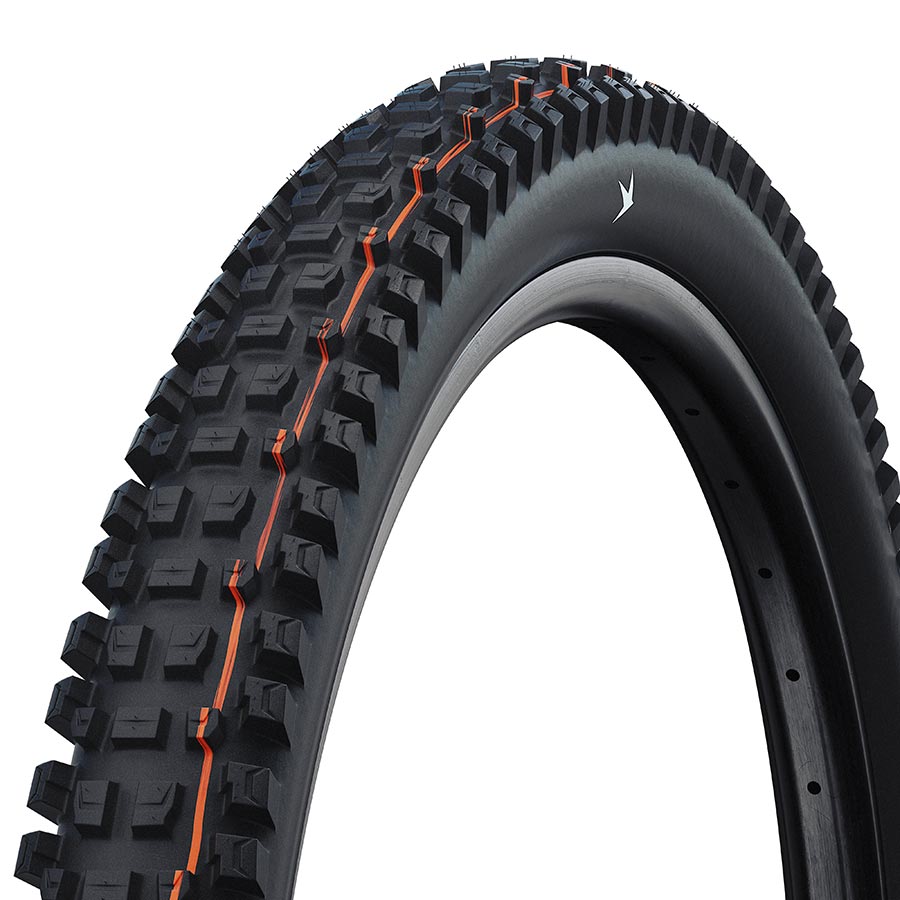 Schwalbe, Albert Gravity Pro, Mountain Tire, 29"x2.50, Folding, Tubeless Ready, Addix Soft, Gravity Pro - Radial, 67TPI, Black