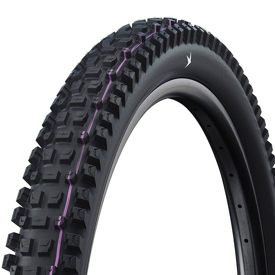 Schwalbe, Albert Gravity Pro, Mountain Tire, 29''x2.60, Folding, Clincher, Ultra Soft, Radial, 2x67TPI, Black