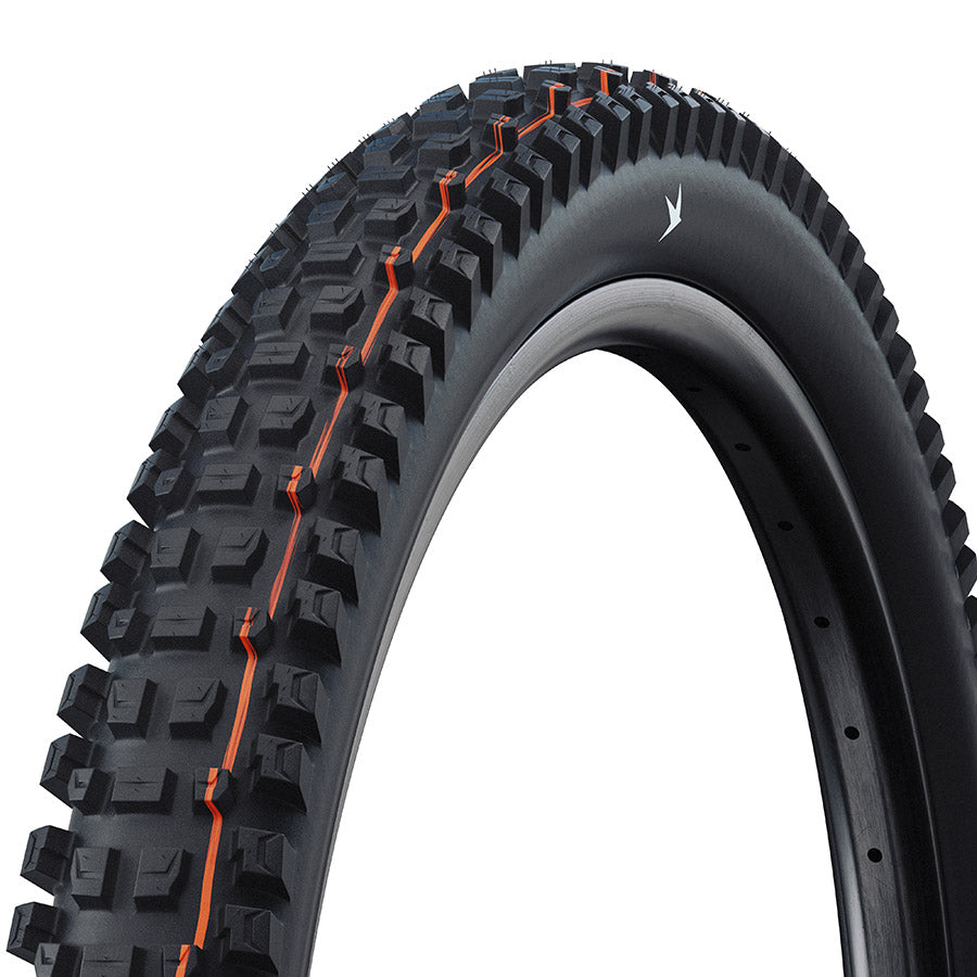 Schwalbe, Albert Gravity Pro, Mountain Tire, 27.5''x2.50, Folding, Clincher, Soft, Radial, 2x67TPI, Black