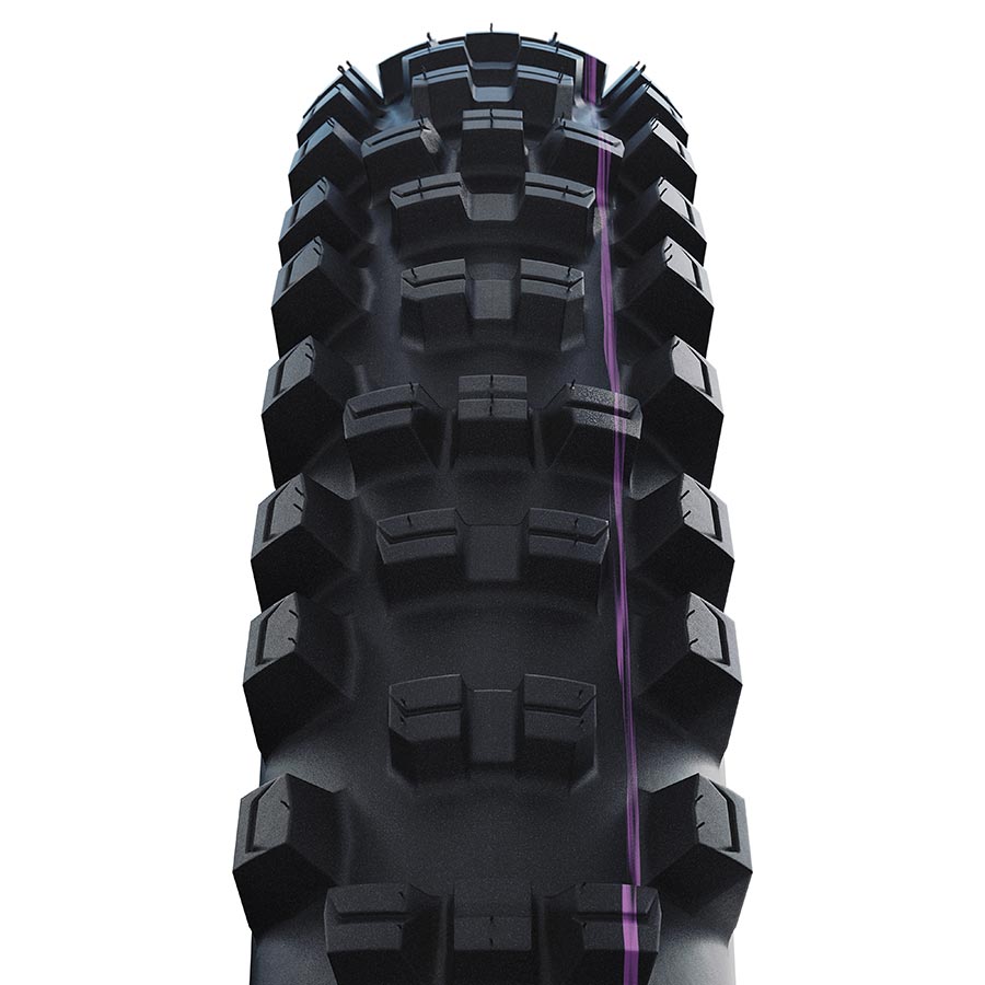 Schwalbe, Shredda Gravity Pro Rear, Mountain Tire, 27.5''x2.50, Folding, Tubeless Ready, Addix Ultra Soft, Gravity Pro - Radial, 67TPI, Black