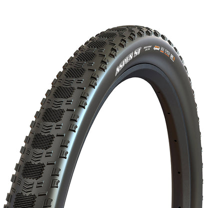 Maxxis, Aspen ST, Mountain Tire, 700x55C, Folding, Tubeless Ready, HYPR-X, EXO, Black