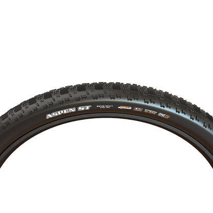 Maxxis, Aspen ST, Mountain Tire, 700x55C, Folding, Tubeless Ready, HYPR-X, EXO, Black