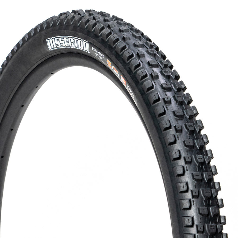 Maxxis, Dissector II, Mountain Tire, 29"x2.40, Folding, Tubeless Ready, MaxxTerra, EXO, 60TPI, Black