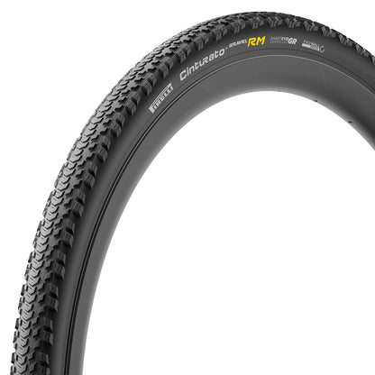 Pirelli, Cinturato Gravel RM HP-Line, Gravel Tire, 700x40C, Folding, Tubeless Ready, SmartEVO GR, ProWALL Gravel, 120TPI, Black