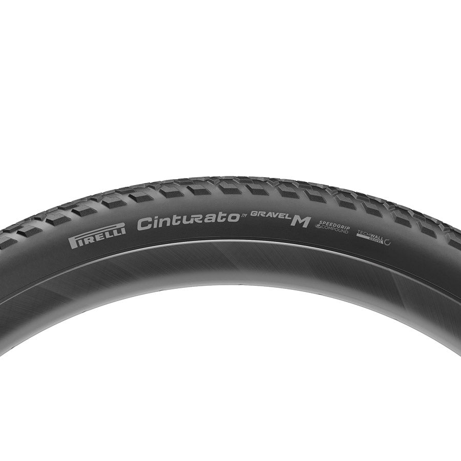 Pirelli, Cinturato Gravel M P-Line, Gravel Tire, 27.5x1.75, Folding, Tubeless Ready, SpeedGrip, TechWALL, 60TPI, Black