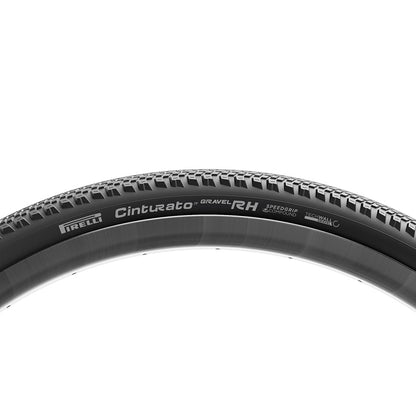 Pirelli, Cinturato Gravel RH P-Line, Gravel Tire, 700x50C, Folding, Tubeless Ready, SpeedGrip, TechWALL, 60TPI, Black