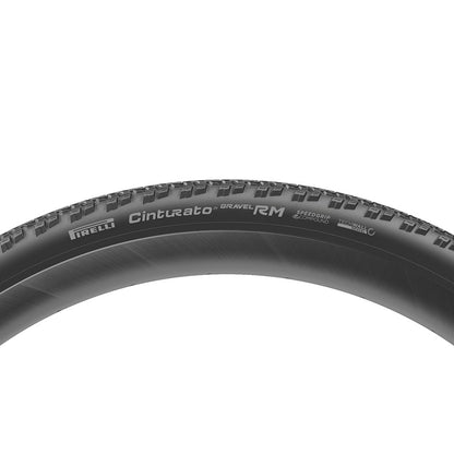 Pirelli, Cinturato Gravel RM P-Line, Gravel Tire, 700x45C, Folding, Tubeless Ready, SpeedGrip, TechWALL, 60TPI, Black