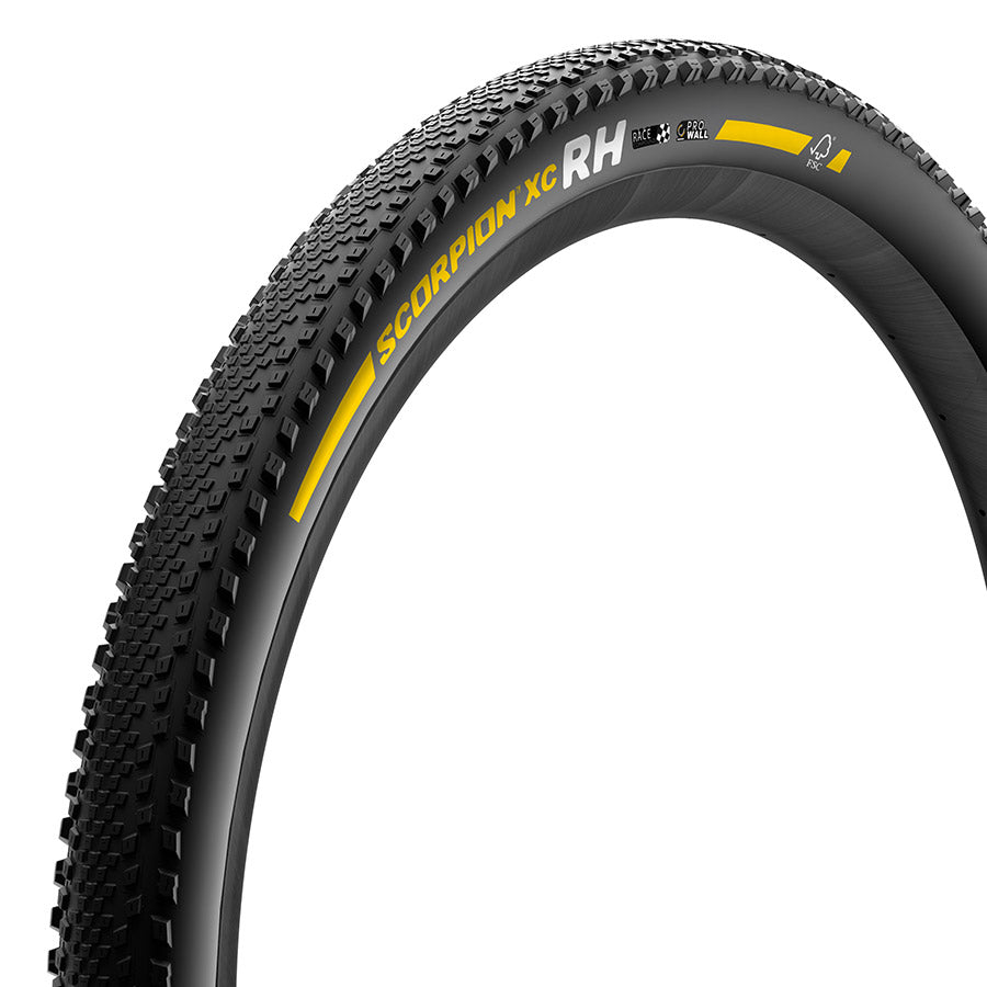 Pirelli, Scorpion Race XC RH, Mountain Tire, 29x2.4, Folding, Tubeless Ready, Race XC Compound, ProWALL, 120TPI, Team Edition