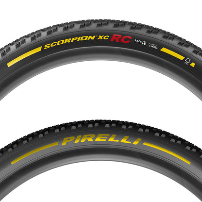 Pirelli, Scorpion Race XC RC, Mountain Tire, 29x2.4, Folding, Tubeless Ready, Race XC Compound, ProWALL, 120TPI, Black