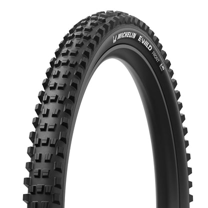Michelin, E-WILD PERFORMANCE LINE Front, Mountain Tire, 29x2.40, Folding, Tubeless Ready, MAGI-X, GUM-X, 2x33, Black