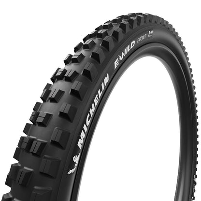 Michelin, E-WILD PERFORMANCE LINE Front, Mountain Tire, 29x2.40, Folding, Tubeless Ready, MAGI-X, GUM-X, 2x33, Black